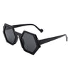 Starpath - Geometric Round Irregular Tinted Fashion Sunglasses