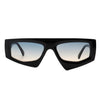 Xyrisia - Rectangle Retro Geometric Sunglasses