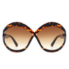 Sylvar - Oversize Chic Oval Fashion Women Round Sunglasses
