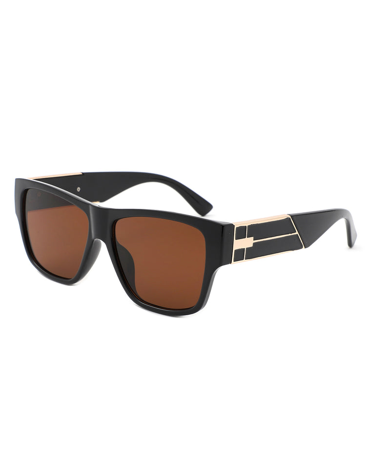 Gaglayqua - Tinted Chunky Square Sunglasses for Women