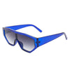 Firelily - Geometric Square Futuristic Fashion Sunglasses