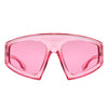 Bramble - Oversize Futuristic Square Women Fashion Sunglasses