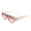 Goldleaf - Geometric Glitter Square Fashion Women Sunglasses