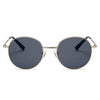 GENEVA | S2066 - Retro Vintage Metal Round Oval Circle Sunglasses - Cramilo Eyewear - Stylish Trendy Affordable Sunglasses Clear Glasses Eye Wear Fashion