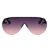 DESTIN | S2061 - Women Oversized Aviator Fashion Sunglasses - Cramilo Eyewear - Stylish Trendy Affordable Sunglasses Clear Glasses Eye Wear Fashion