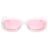 ERII | S1050 - Women Retro Vintage Square Sunglasses - Cramilo Eyewear - Stylish Trendy Affordable Sunglasses Clear Glasses Eye Wear Fashion