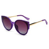 DUISBURG | SHIVEDA PT28059 - Women Round Cat Eye Polarized Sunglasses - Cramilo Eyewear - Stylish Trendy Affordable Sunglasses Clear Glasses Eye Wear Fashion