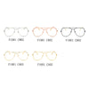 ENID | F1001 - Trendy Aviator Clear Glasses Lens Sun Glasses - Cramilo Eyewear - Stylish Trendy Affordable Sunglasses Clear Glasses Eye Wear Fashion