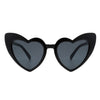 Raelin - Oversize Heart Shape High Pointed Fashion Sunglasses
