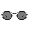 Moonmist - Fashion Circle Geometric Round Futuristic Fashion Sunglasses