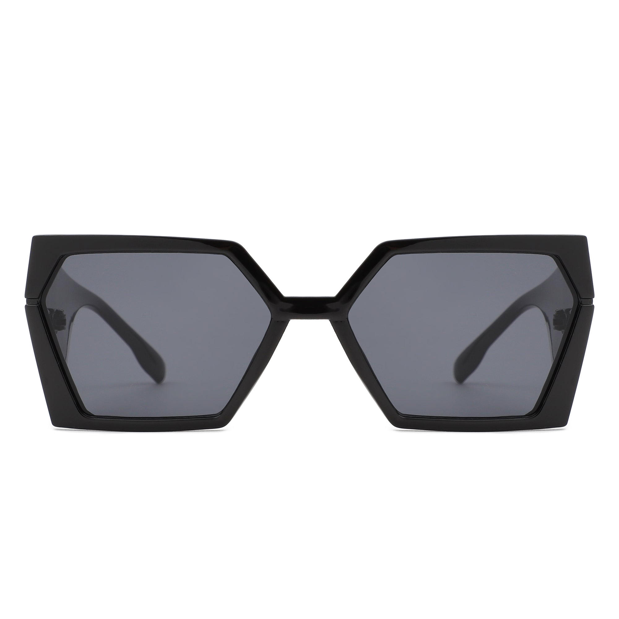 Pulse - Geometric Chunky Fashion Square Sunglass