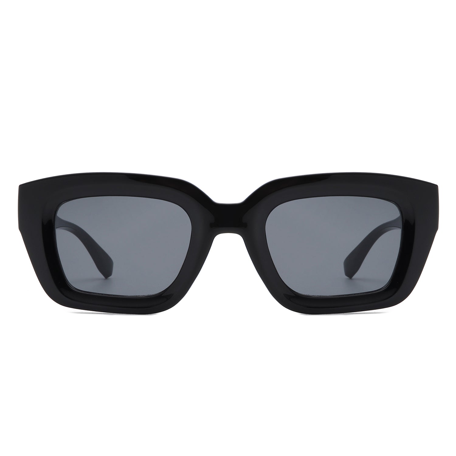 Moonluxe - Classic Retro Square Tinted Fashion Sunglasses