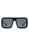 Hype - Oversized Square Flat-Top Women's Fashion Sunglasses