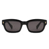 Whim -Retro Fashion Narrow Rectangular Square Sunglasses