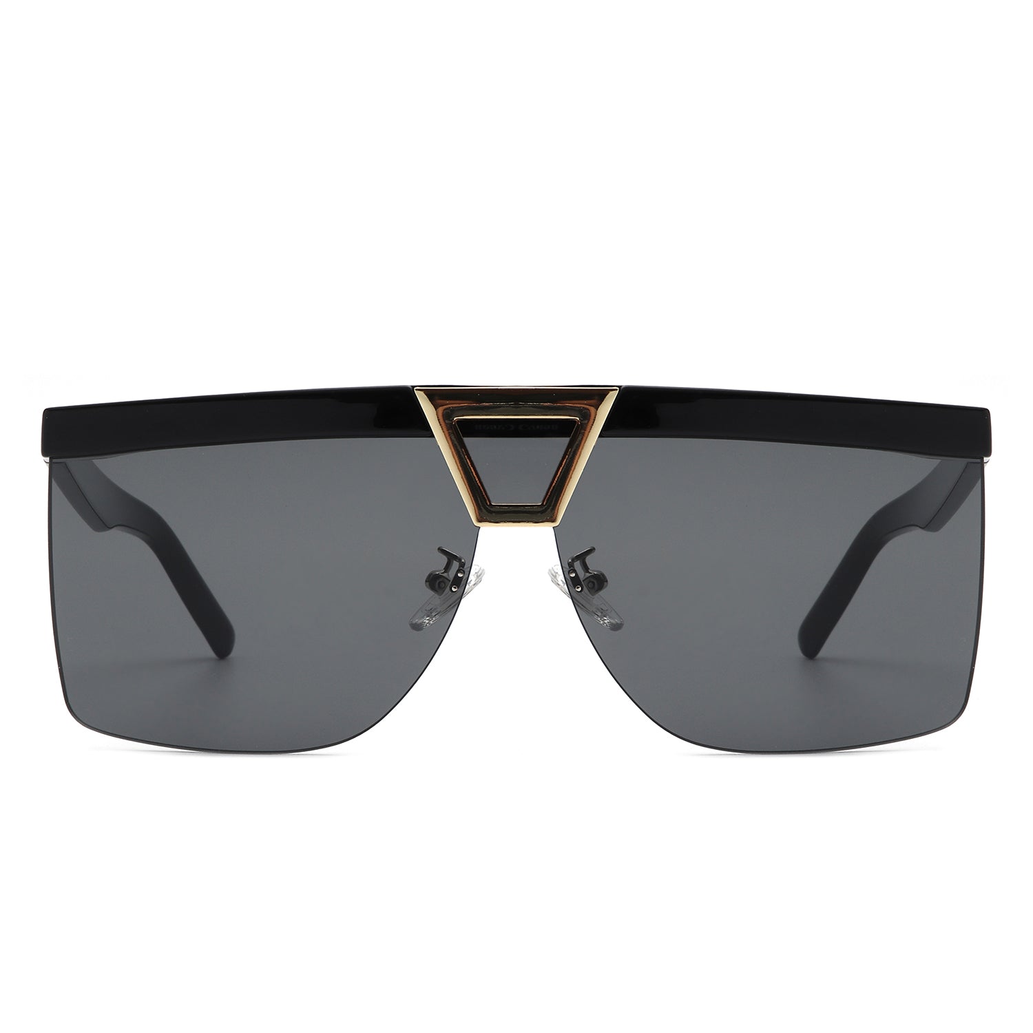 Square Tinted Full-Rim Sunglasses
