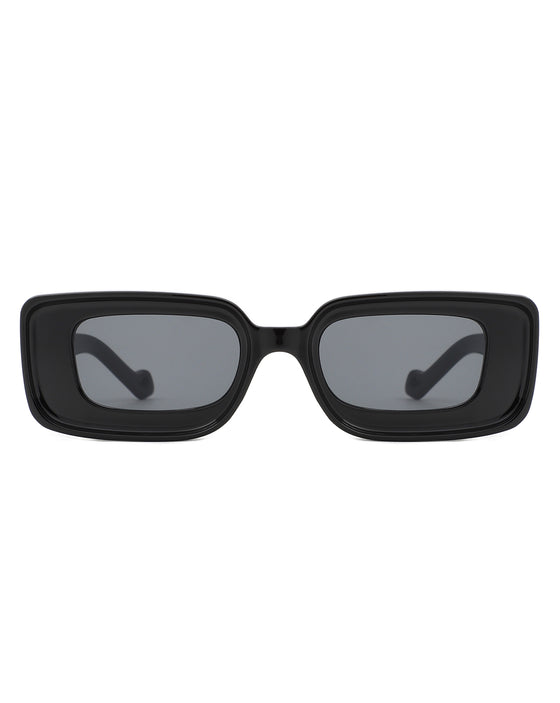 Cramilo  Rectangle Sunglasses - Square Frame Women's Fashion Sun Glasses - UVA & UVB Protection Polycarbonate Lens Eyewear