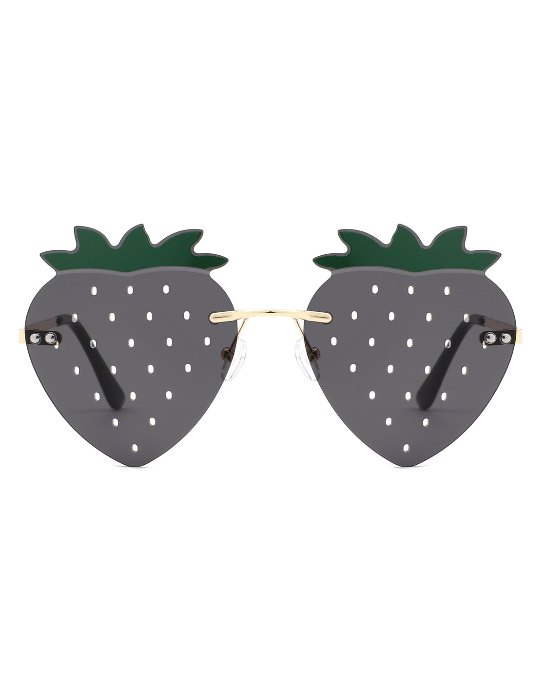 Drakon - Summer Party Novelty Colored Strawberry Sunglasses