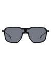 Fusion - Retro Oversized Square Geometric Fashion Sunglasses