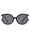 Iloria - Oversized Fashion Irregular Round Sunglasses