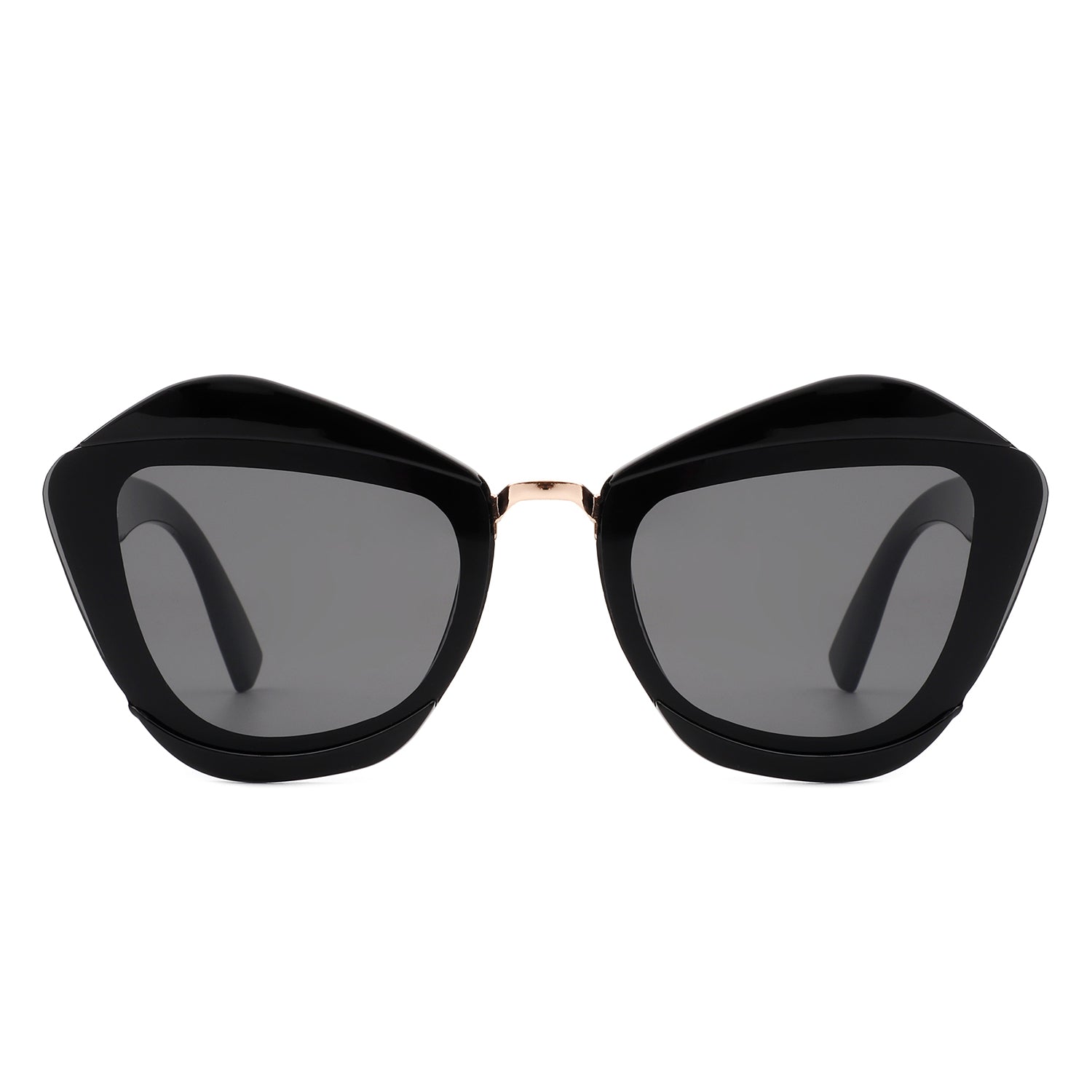 Infernia - Women Square Fashion Irregular Cat Eye Sunglasses