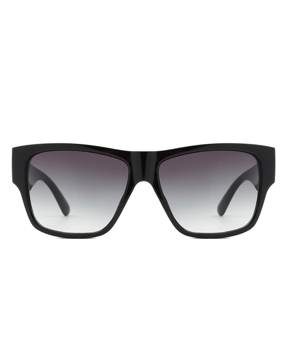 Cramilo Chunky Tinted Sunglasses - Square Frame Women's Fashion Sun Glasses - UVA & UVB Protection Polycarbonate Lens Eyewear