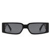 Radiator - Retro Rectangle Narrow Fashion Tinted Slim Sunglasses