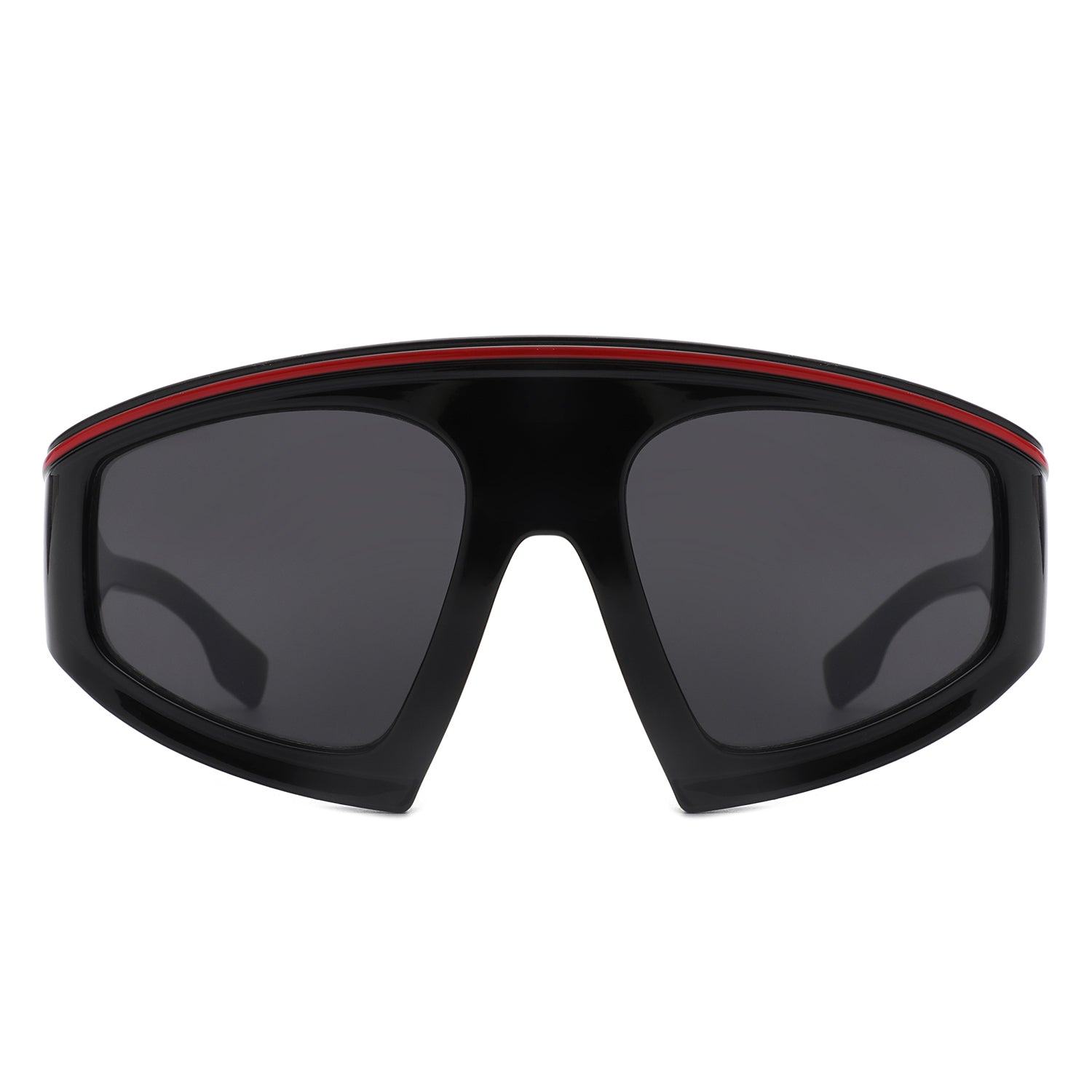 Bramble - Oversize Futuristic Square Women Fashion Sunglasses