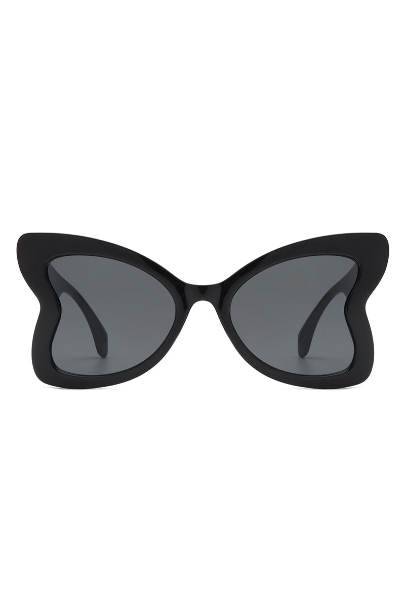 Glisten Oversized Butterfly Cat Eye Sunglasses