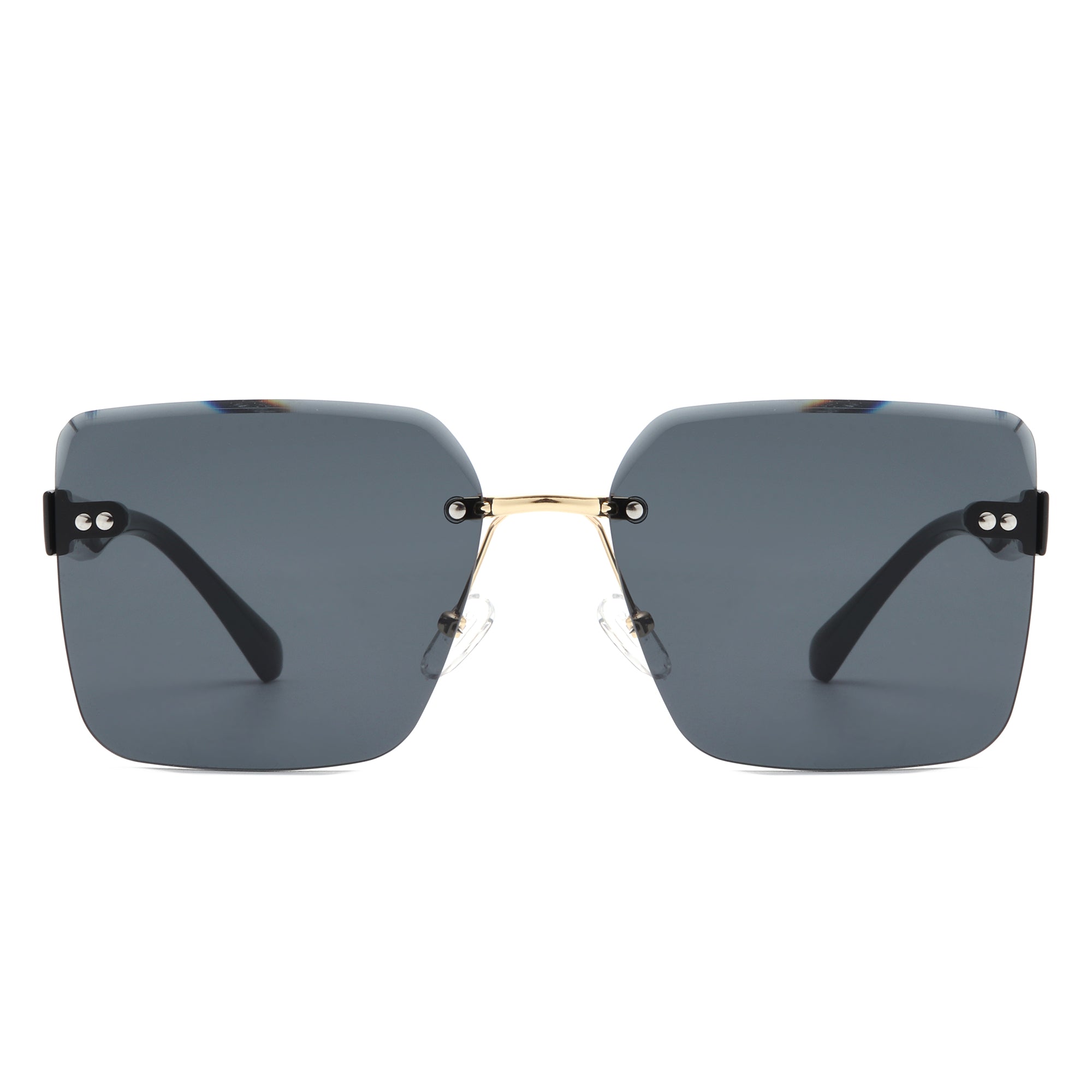 Orbit - Women's Rimless Tinted Square Fashion Sunglasses