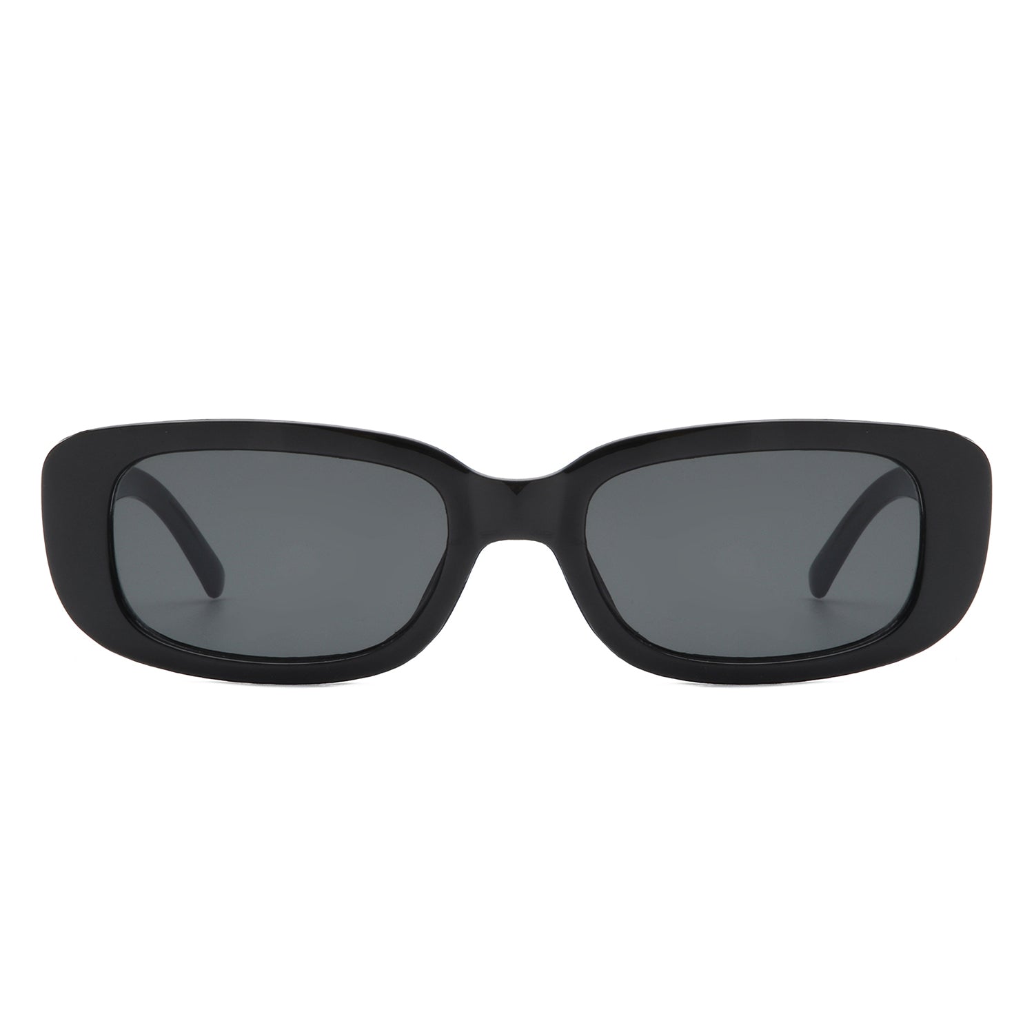 Small Rectangle Sunglasses Women Fashion Black Shades Plastic Narrow Men  Sun Glasses Luxury Designer Red Eyewear