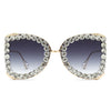 Apex - Luxury Oversized Rhinestone Butterfly Women's Sunglasses