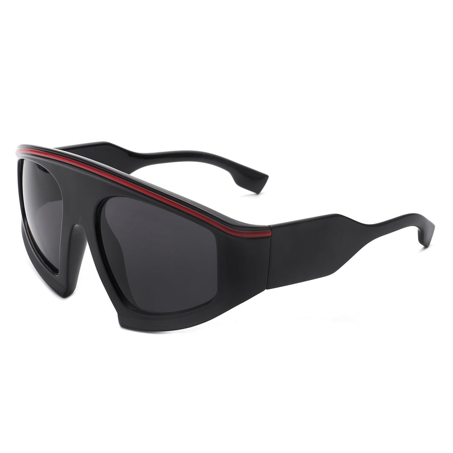 Bramble - Oversize Futuristic Square Women Fashion Sunglasses