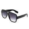 Stardawn - Retro Square Oversize Flat Top Tinted Aviator Sunglasses