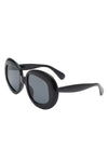 Maven - Oversized Geometric Oval Round Fashion Women's Sunglasses