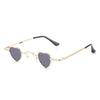 Zyral - Metal Heart Shaped Tinted Mini Color Pop Sunglasses