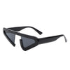 Sparkton - Futuristic Triangle Cut-Out Fashion Irregular Geometric Sunglasses