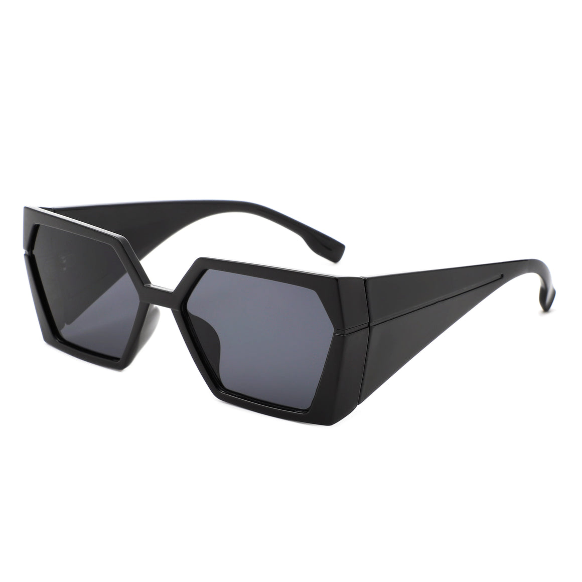 Pulse - Geometric Chunky Fashion Square Sunglass