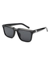 Ilyria - Retro Flat Top Square Fashion Sunglasses