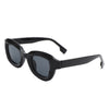 Kyvyn - Small Square Horn-Rimmed Fashion Color Pop Sunglasses