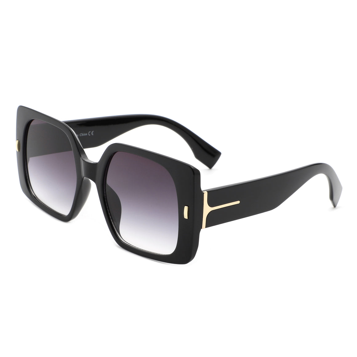 Snap - Chic Square Flat Top Fashion Sunglasses for Women