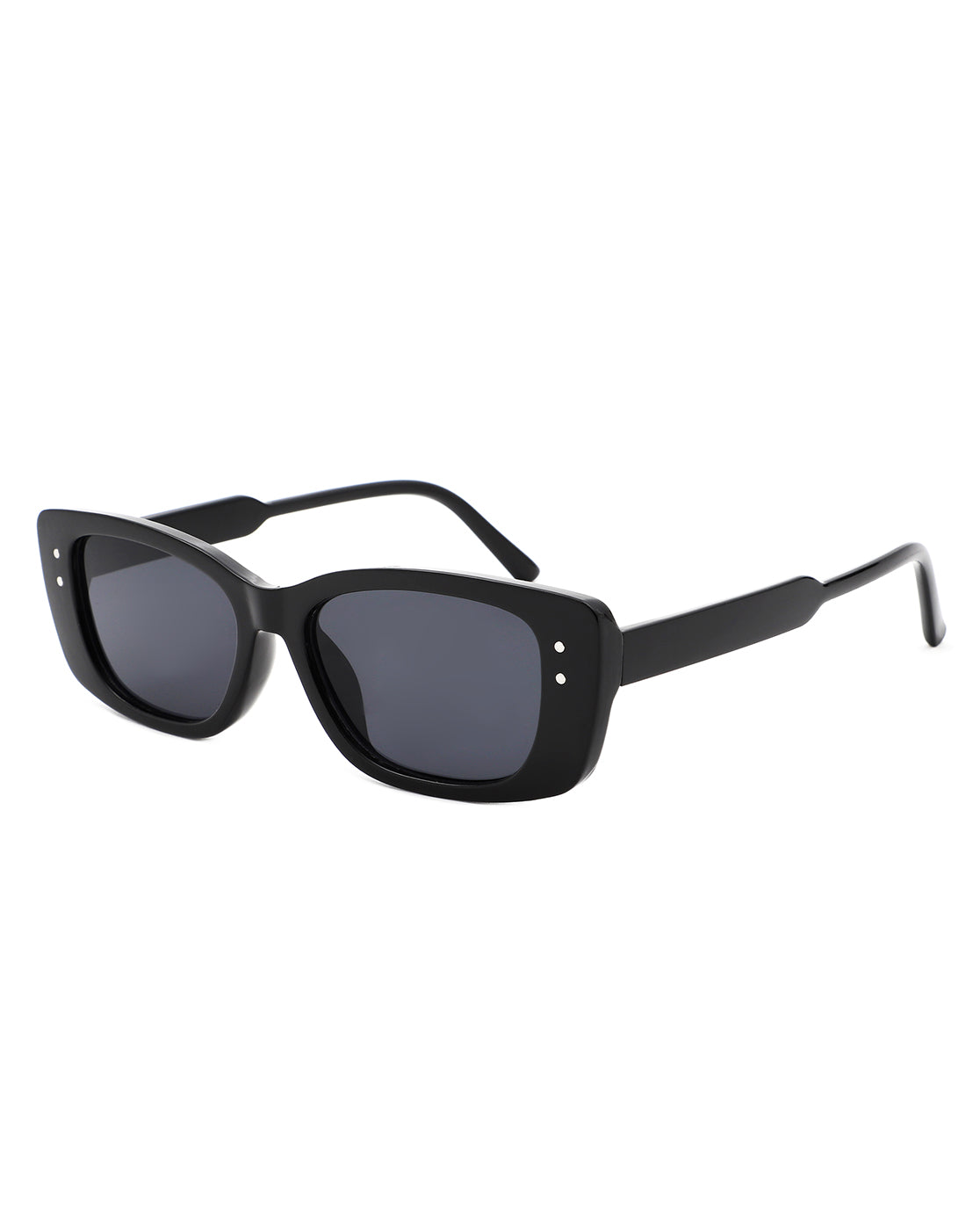 Kaelith - Cramilo Retro Rectangle Narrow Square Frame Women's Fashion Sunglasses