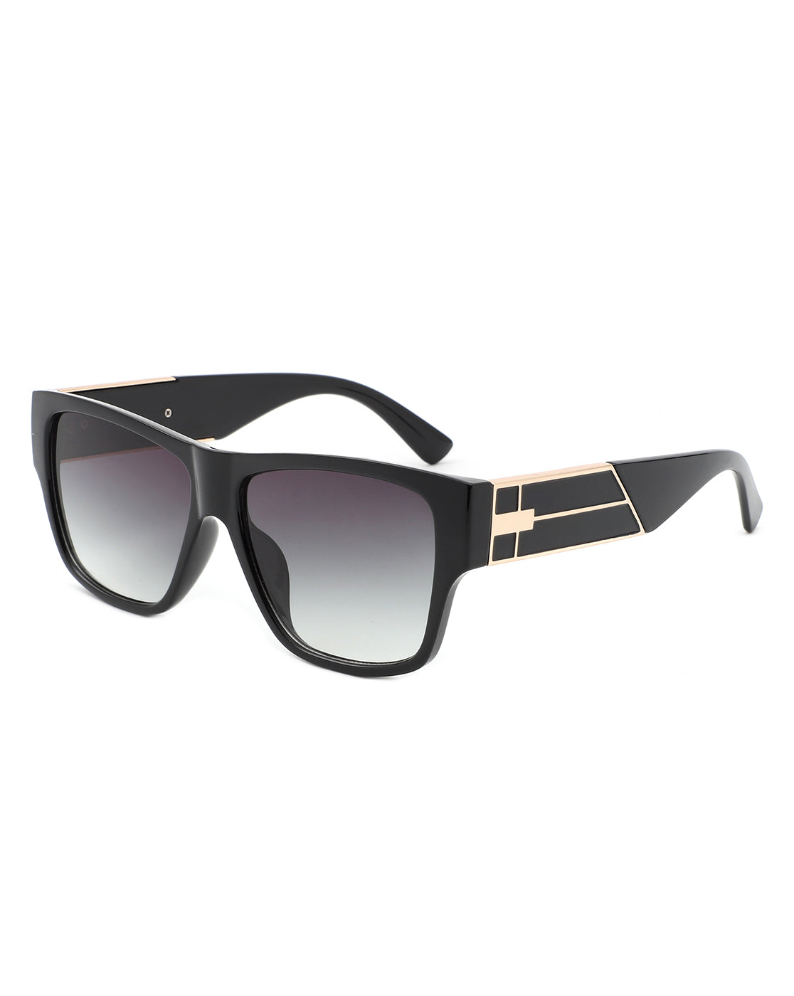 Gaglayqua - Cramilo Chunky Tinted Square Frame Women's Fashion Sunglasses