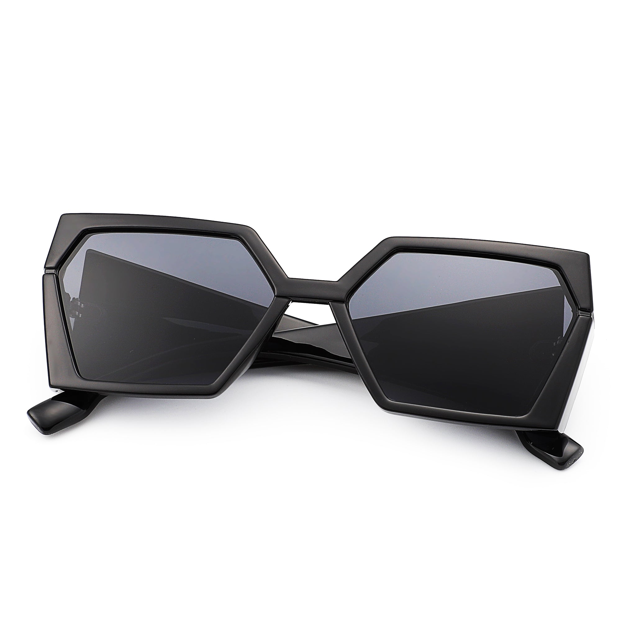 Pulse - Geometric Chunky Fashion Square Sunglass