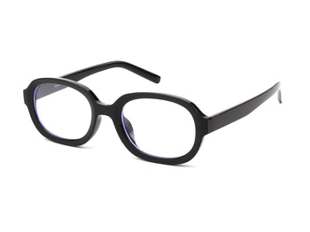 Utozion - Round Oval Blue Light Blocker Glasses