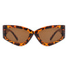 Eonix - Rectangle Geometric Tinted Chunky Square Sunglasses