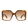 Stardove - Oversize Flat Top Fashion Square Women Sunglasses