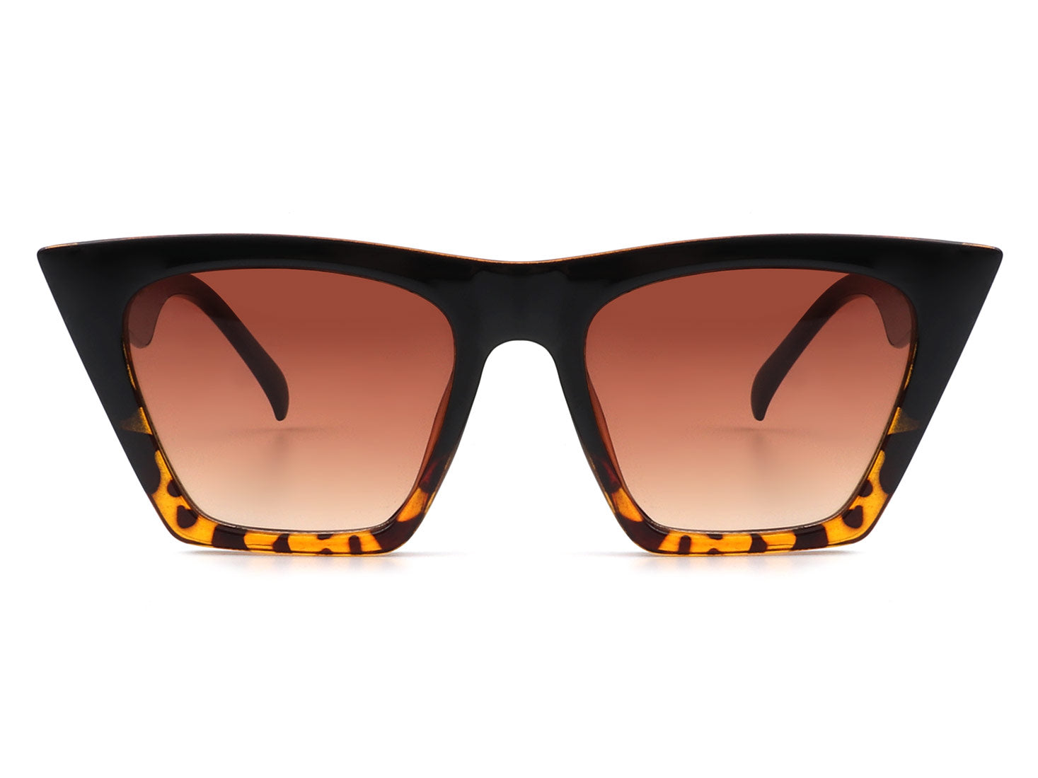 Lysira - Women Retro Cat Eye High Pointed Fashion Sunglasses