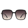 Mira - Classic Square Flat Top Oversize Fashion Women Sunglasses