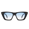 Lightnin - Women Retro Cat Eye Fashion Square Sunglasses