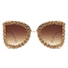 Apex - Luxury Oversized Rhinestone Butterfly Women's Sunglasses